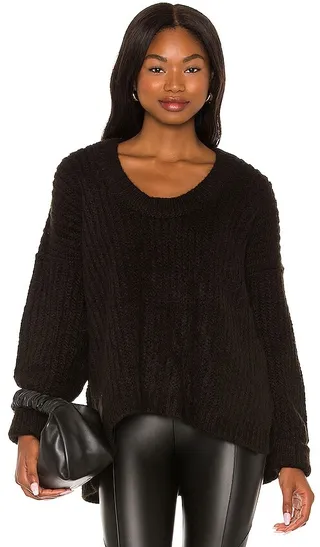 Blue Bell V Neck Sweater