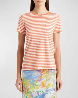 Striped Short-Sleeve T-Shirt