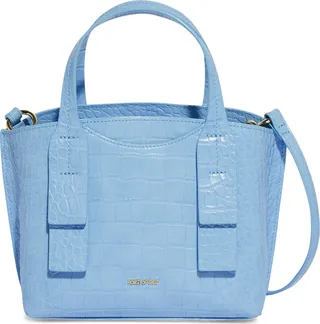 We Have Flair Croc Embossed Crossbody Bag