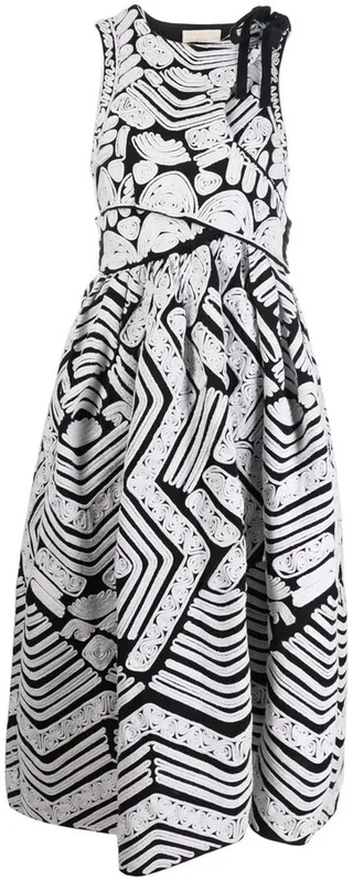 Klea sleeveless cotton dress