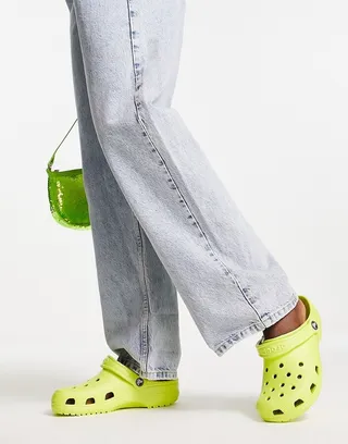 Crocs classic clogs in Citrus