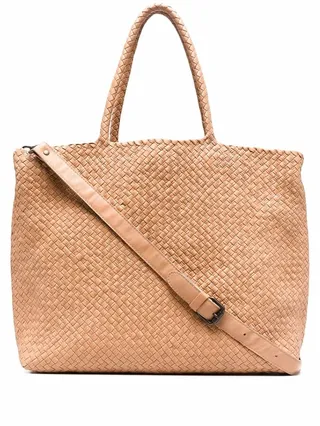 Woven Shopper Tote