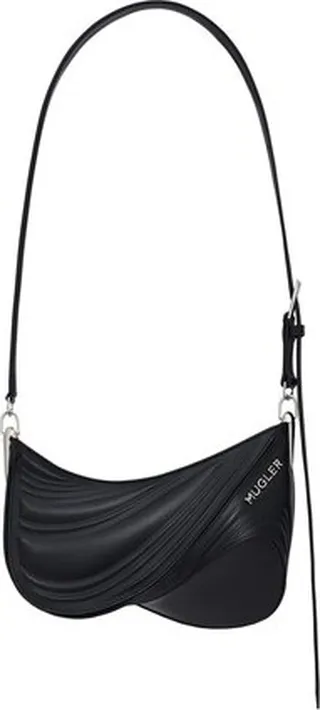 Small embossed spiral curve 01 bag