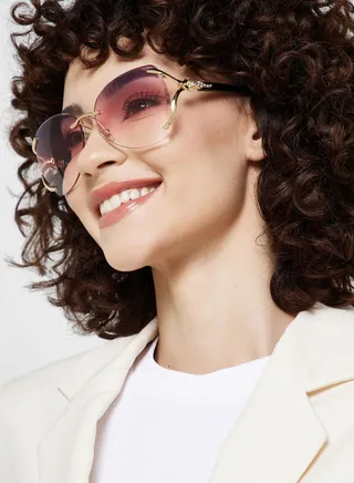 Ombre Oversized Sunglasses