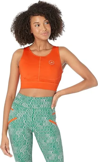 adidas by Stella McCartney Training Crop HG6869 (Semi Impact Orange) Women's Clothing