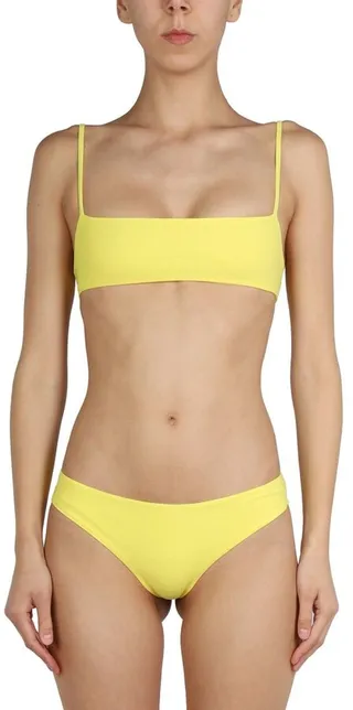 Jil Sander+ Logo-Printed Spaghetti Strap Bikini Set