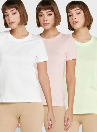 3 Pack Regular T-Shirt