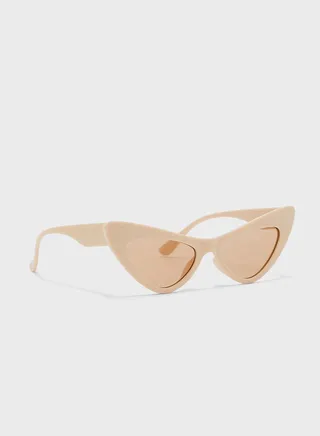 Smooth Edge Cateye Sunglasses
