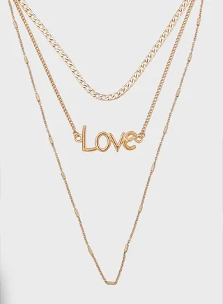 Layered Mix Chain Necklace