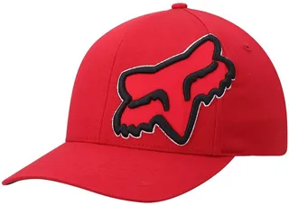 Men's Fox Red Solid Episcope Flex Hat
