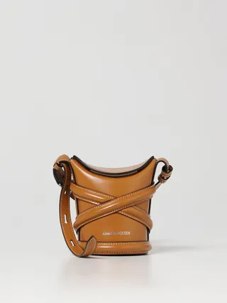 Alexander McQueen The Curve Mini leather bag