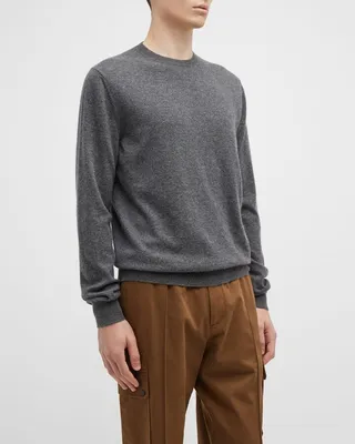 Men's Premium Cashmere Crew Sweater