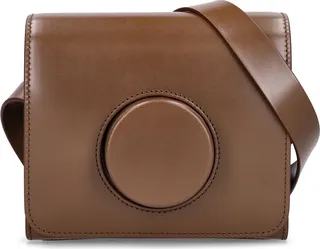 Leather camera bag