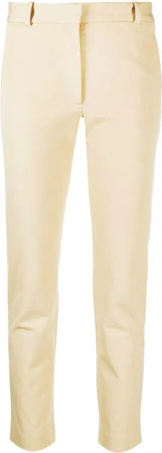 Cropped-Leg Chino Trousers
