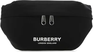 Logo Print Zipped Belt Bag