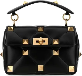 Garavani Rockstud Foldover Top Shoulder Bag