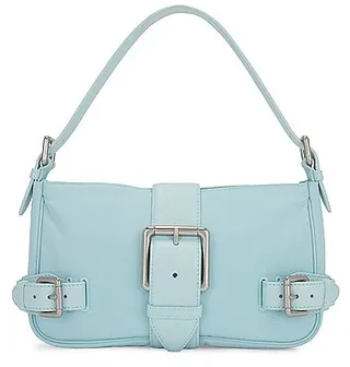 Bottega Veneta Mini Shoulder Bag in Baby Blue