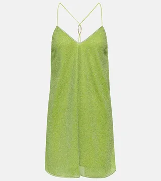 Lumiere slip minidress