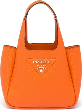 Logo-Plaque Tote Bag