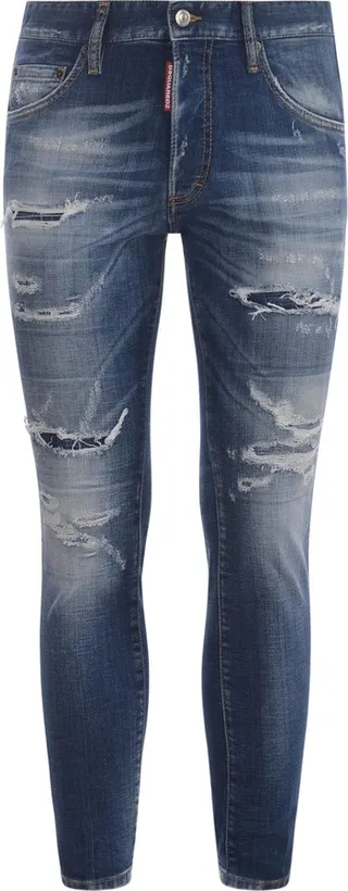 Jeans Dsquared2 skinny Dan Jean In Denim Available Store Pompei