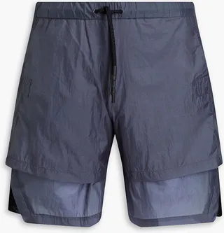 Layered shell shorts