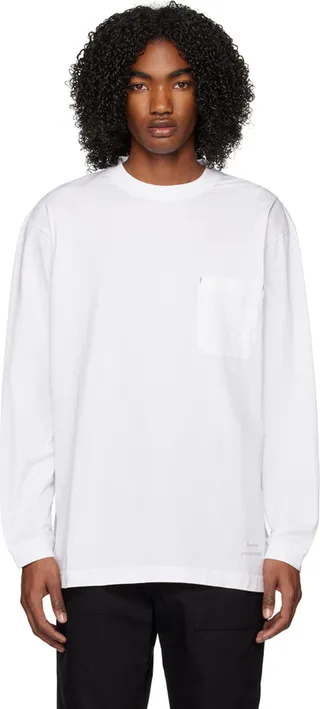 Barbour White and wander Edition Long Sleeve T-Shirt