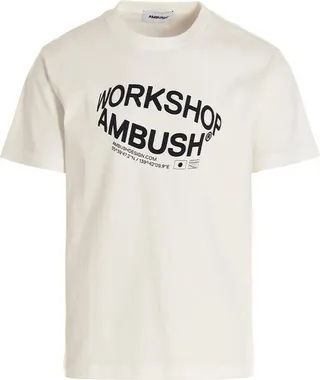 Ambush Logo Printed Crewneck T-Shirt