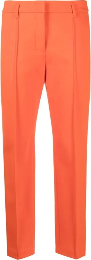 Straight-Leg Tailored Trousers
