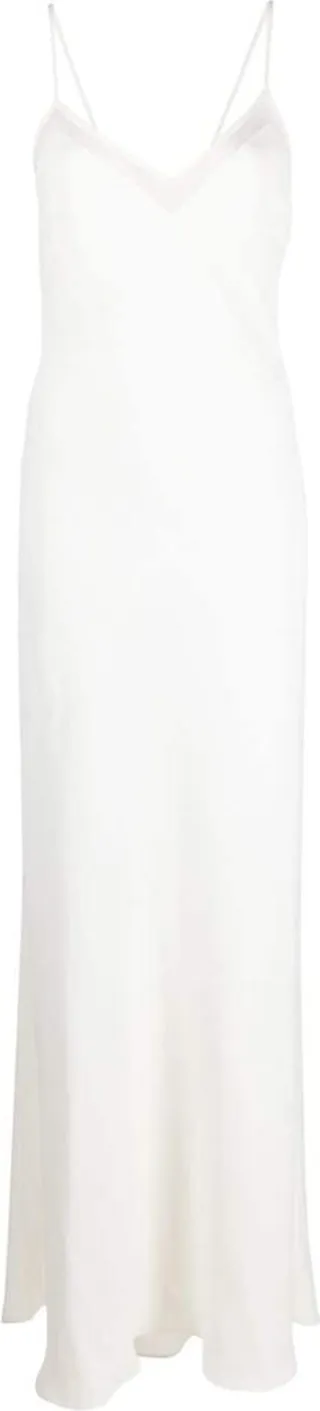 V-neck maxi dress