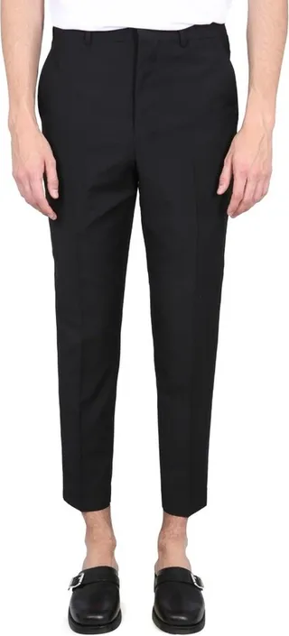 AMI Paris Straight-Leg Tailored Chino Trousers