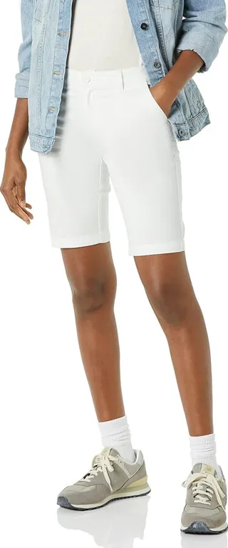 Amazon Essentials Women's 10 Inch Inseam Bermuda Chino Short