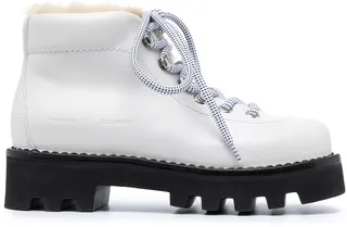 Shearling Hiking Boots