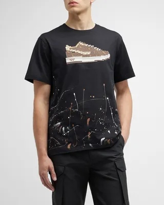 Men's Louis 8-Bit Applique T-Shirt