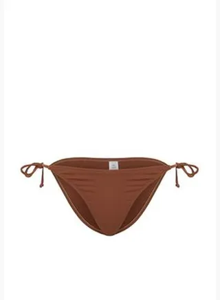 Brown Tied Bikini Bottom TBESS23BA00052