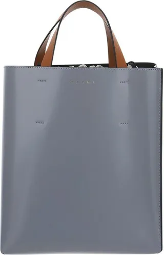 Marni Logo Detailed Color-Block Tote Bag