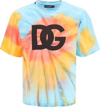Dolce & Gabbana Tye-Dye T-Shirt