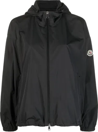 Tyx logo-patch rain jacket