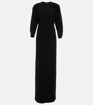 Wool maxi dress