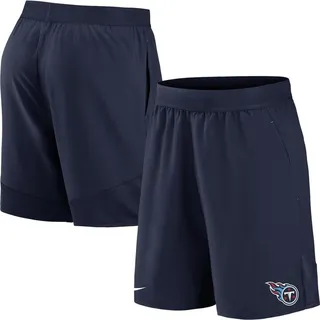 Men's Nike Navy Tennessee Titans Stretch Woven Shorts