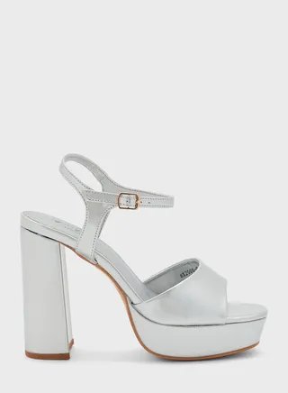 Heeled Platform Sandals