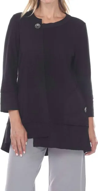Modern Top in Black