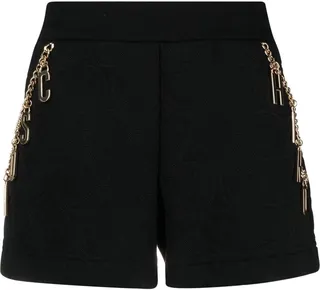 x Smiley fleece shorts