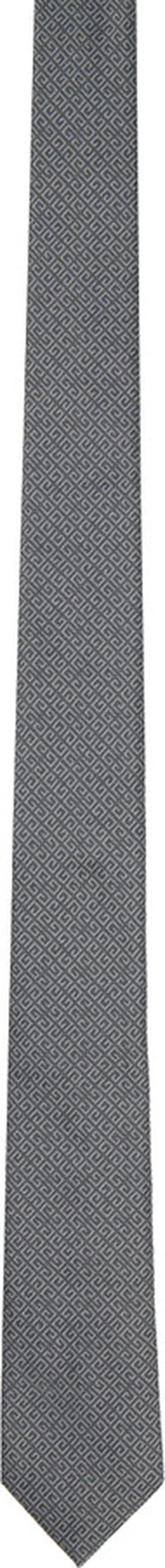 Givenchy Gray 4G Tie