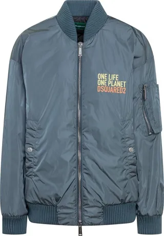 Dsquared2 Logo Printed Bomber Jacket