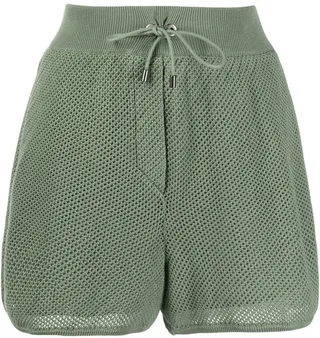 Drawstring Knitted Shorts