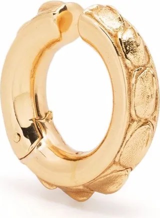 Croco-Effect Ear Cuff