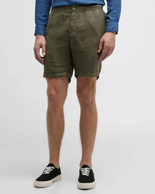 Men's Amalfi Linen Shorts