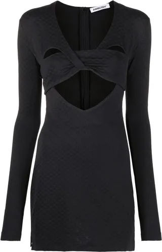 Monogram-Jacquard Mini Dress