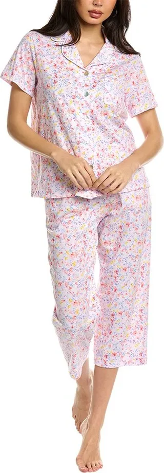 Carole Hochman 2pc Capri Pajama Set