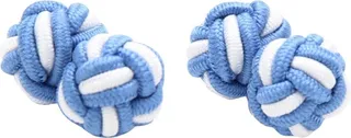 Cufflinks And Tie Clips Azure